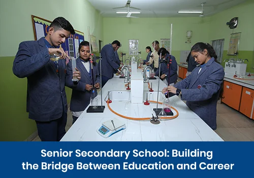 Senior Secondary School: Building the Bridge Between Education and Career